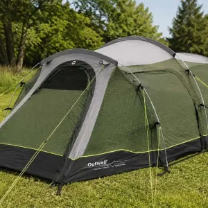 Bestseller Outwell Earth 3 Plus Tunnelzelt dunkelgrün 3 Personen