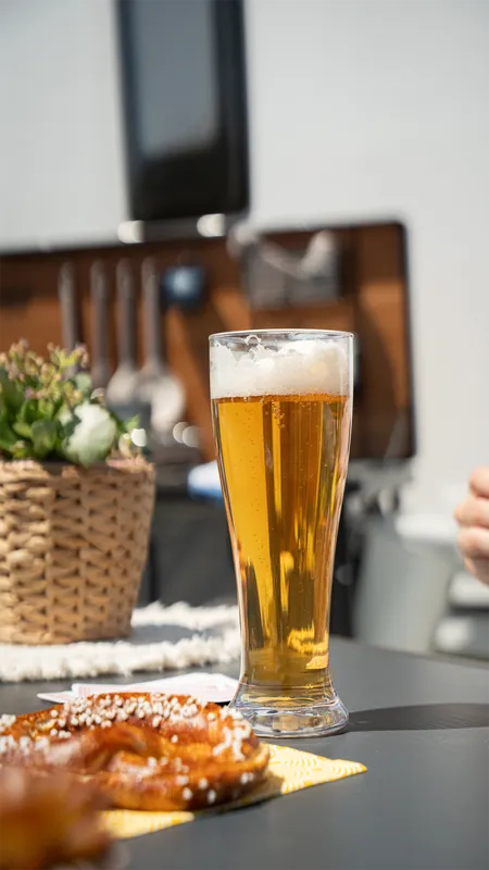Berger Acryl Weißbiergläser 500 ml (2er Set) Markenware