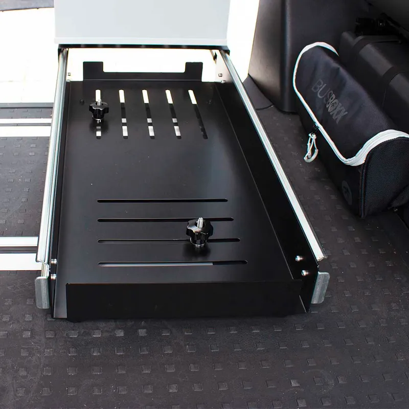 Zertifiziert BusBoxx Schiebeauszug slideBoxx für Volkswagen und Mercedes