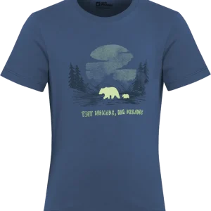 Echt Jack Wolfskin Graphic Cotton Kinder T-Shirt