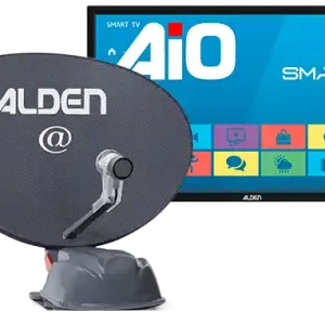 Nur Für Kurze Zeit Alden AS2@ 80 Satellitenanlage Platinium inkl. A.I.O. EVO SMART-TV