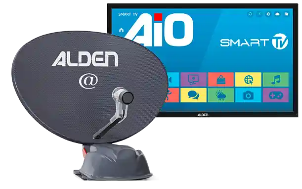 Nur Für Kurze Zeit Alden AS2@ 80 Satellitenanlage Platinium inkl. A.I.O. EVO SMART-TV