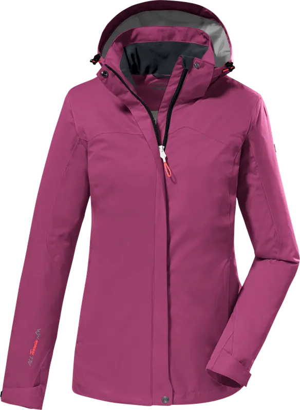 Killtec KOS 133 Damen Funktionsjacke mit abzippbarer Kapuze Zertifiziert
