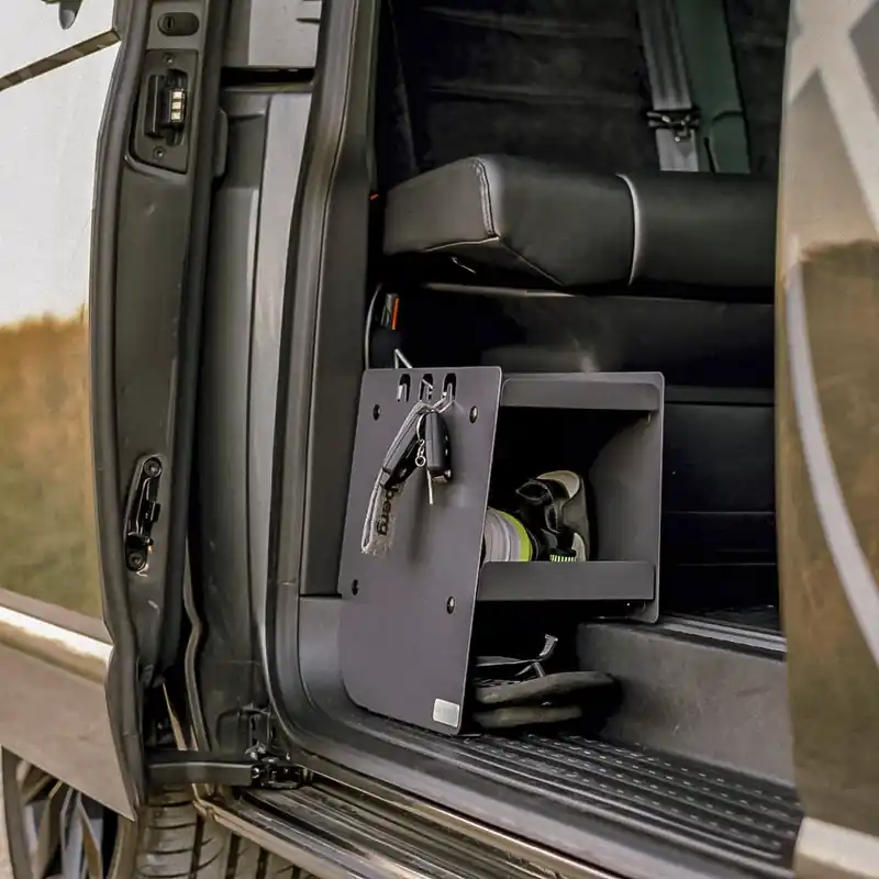 BusBoxx Schuhregal / Stauraum shoeBOXX VW T5/T6/T6.1 für Fahrzeugtür Sale