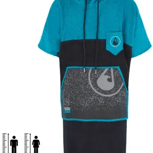 Wave Hawaii Bamboo Uno Unisex Poncho Meistverkauft