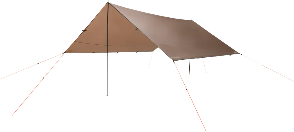 Must-Have Easy Camp Tarp Totak 4 x 4 Meter inklusive Aufstellstangen