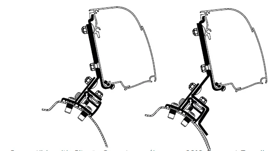 Thule Markisenadapter T 4200 PSA für Thule Omnistor 4200 2,6 m Jetzt Kaufen