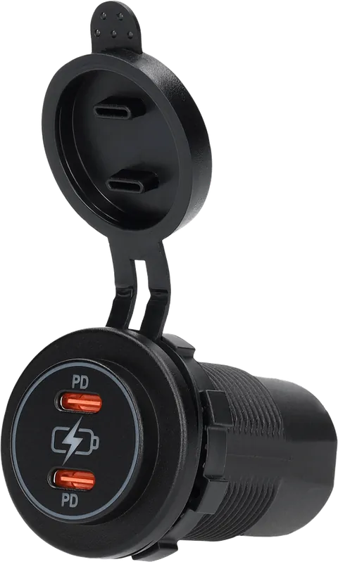Top-Preis Haba Ladegerät mit 2x USB-C PD Anschlüssen Power Line schwarz