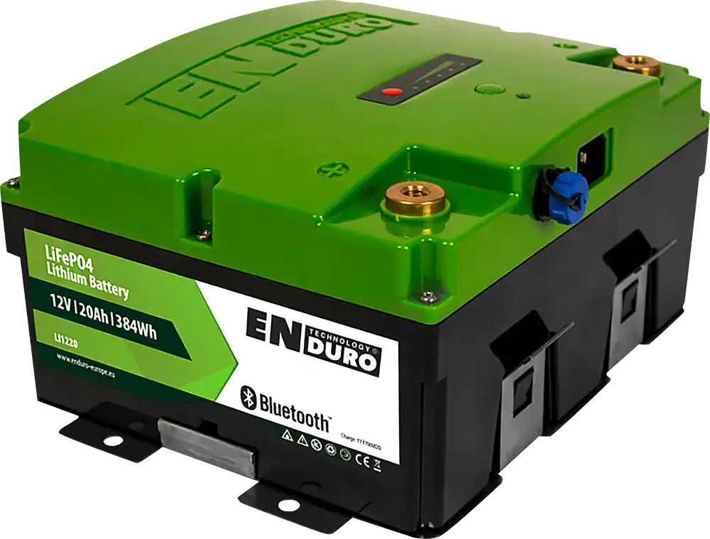 Must-Have Enduro LiFePO4 Lithium Batterie 12V mit Bluetooth