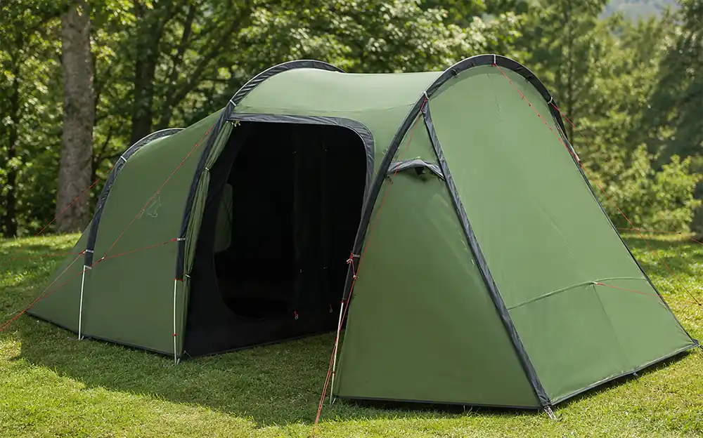Preisknaller Robens Cima Versa 4 Trekking-Tunnelzelt in Stehhöhe für 4 Personen