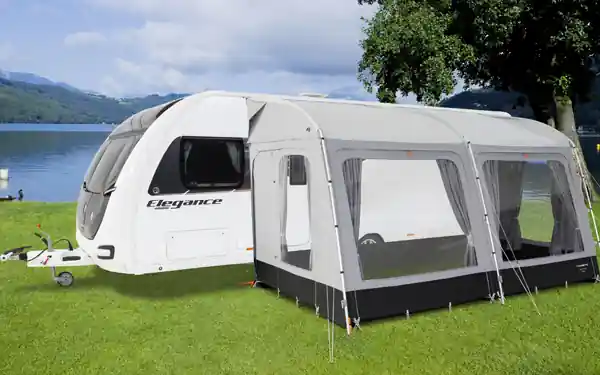 Dometic Rally Tour 260 Stangenvorzelt für Wohnwagen 2,6 m Schneller Versand