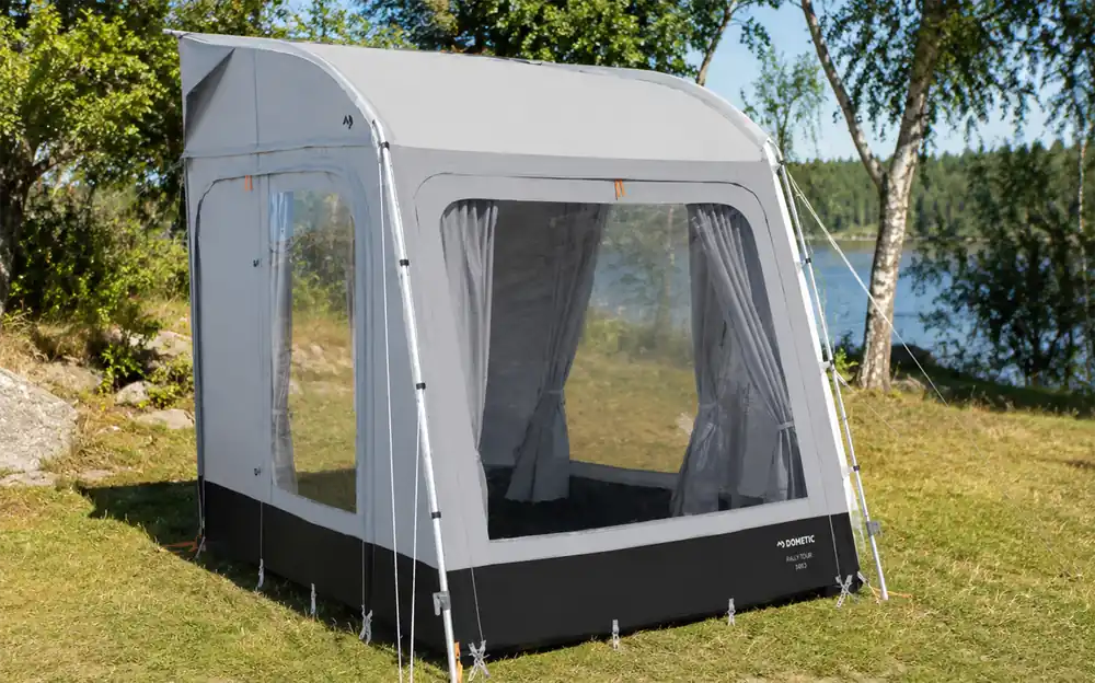 Echt Dometic Rally Tour 200 Stangenvorzelt für Wohnwagen 2 Meter