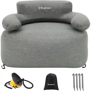 KingCamp Air Lounger Granite aufblasbarer Campingsessel 108 × 78 × 70 cm Abverkauf