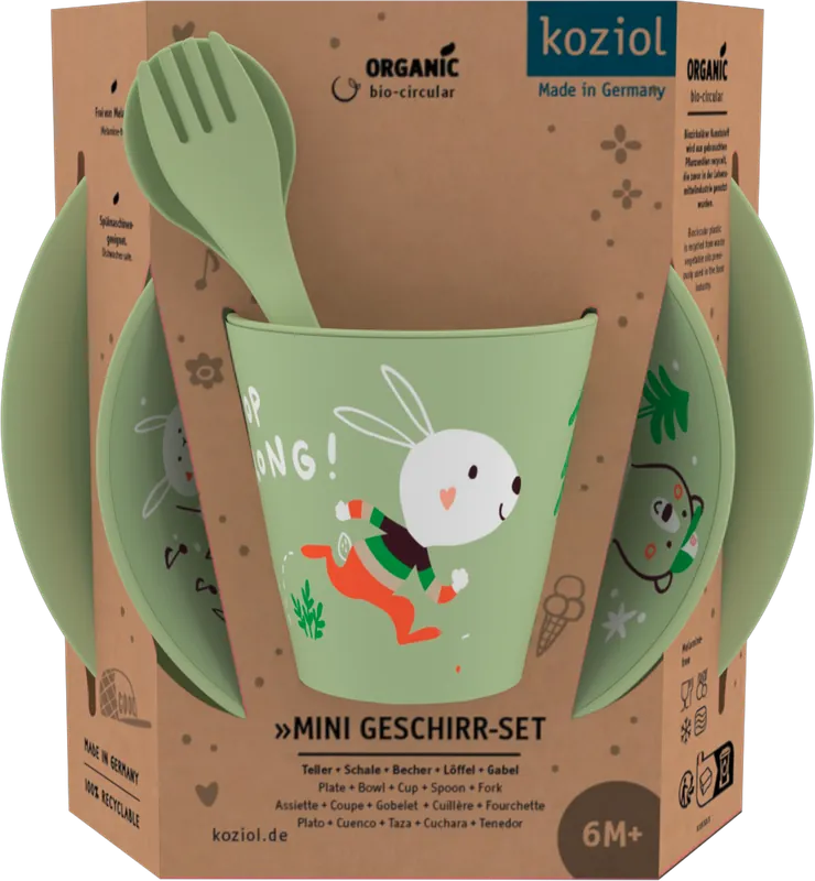 Koziol Kindergeschirr Set 5-teilig Neu Im Sortiment