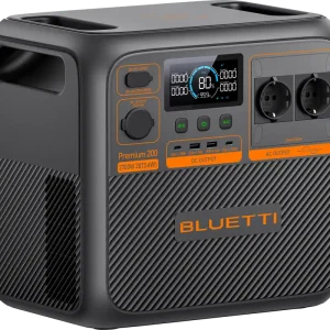 Bluetti Premium 200 V2 tragbare Powerstation 2700 W Zertifiziert