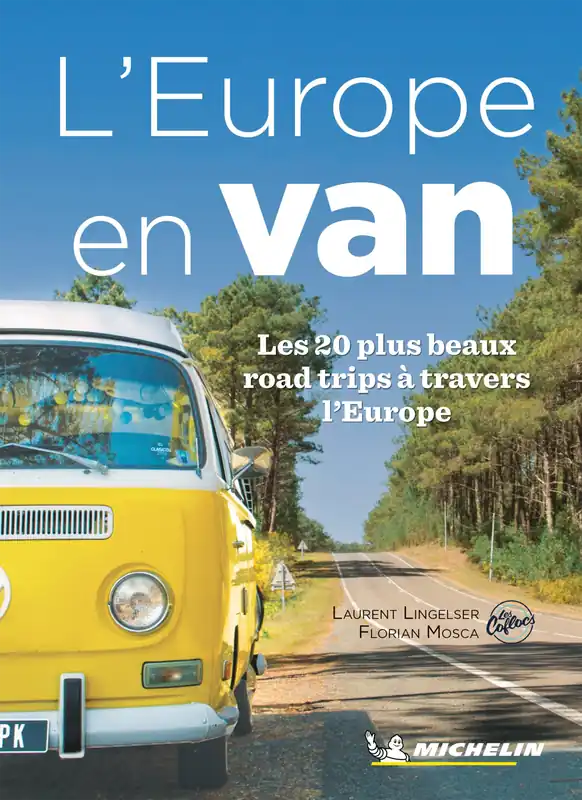 Bestpreis Michelin Roadtrip Routenplaner mit 20 Reiserouten L’Europe en Van 2023 auf Französisch