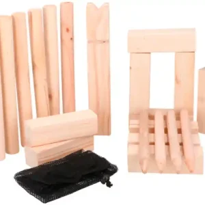 Meistverkauft Eddy Toys Kubb-Wurfspiel aus Holz ab 6 Jahre