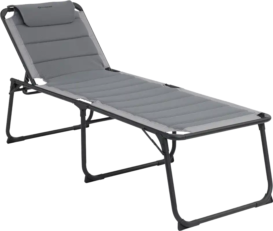 Outwell Samoa klappbare Sonnen-Liege 200 x 70 x 49cm grau Saisonangebot