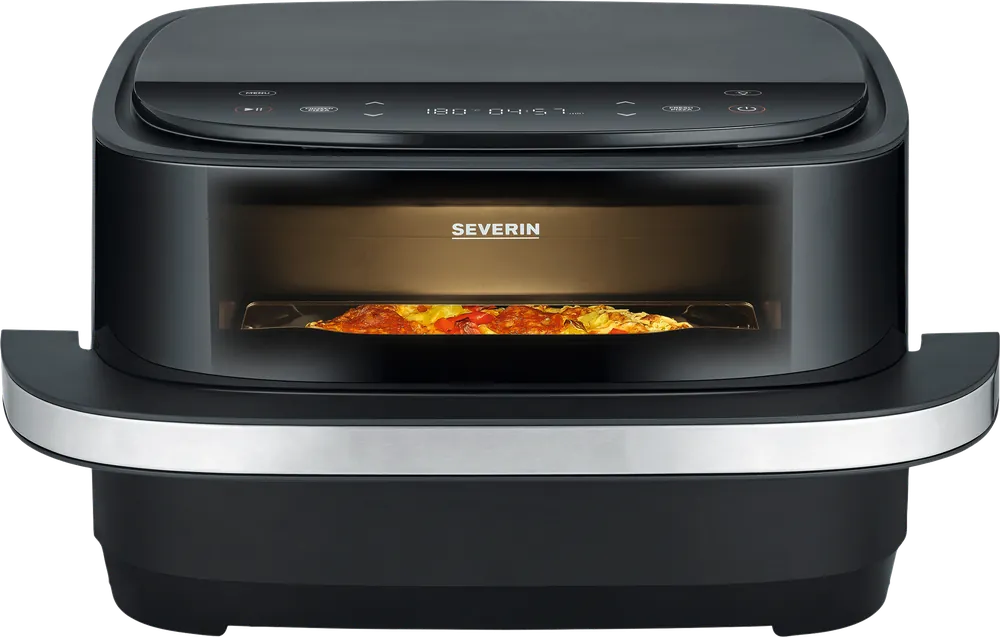 Severin FR 2464 Pizza-Heißluftfritteuse 2100 W Schwarz Aktuell