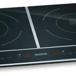 Severin DK 1031 Doppel-Induktionskochplatte 3400 W Schwarz Neue Ware