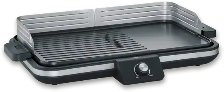 Severin PG 8564 Plancha Tischgrill 2300 W schwarz Geprüft