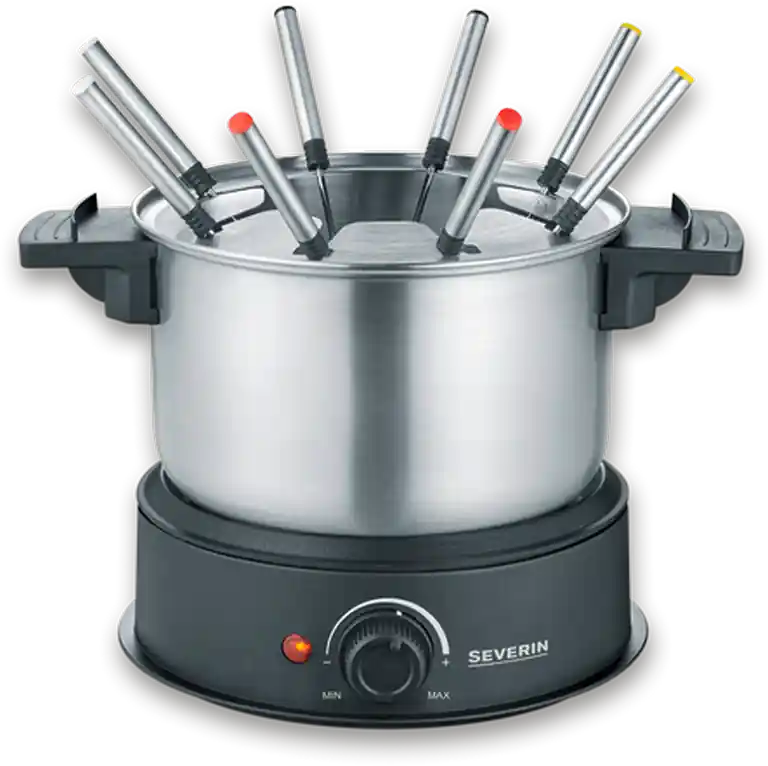 Severin FO 2470 Fondue 1500 W silber Sonderaktion
