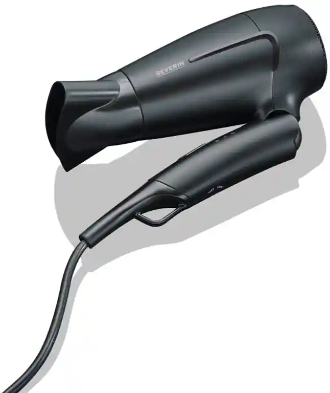 Severin HT 0159 Reisehaartrockner mit faltbarem Griff 1600 W schwarz Kracherpreis