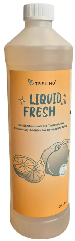 Trelino Liquid Fresh Biologischer Zusatz für Urinbehälter 1 Liter Neue Kollektion