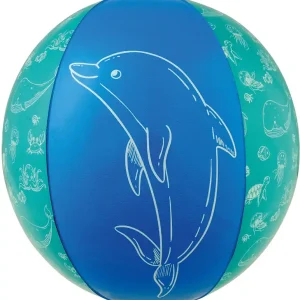 Happy People Strandball blau mit Motiv Letzte Chance