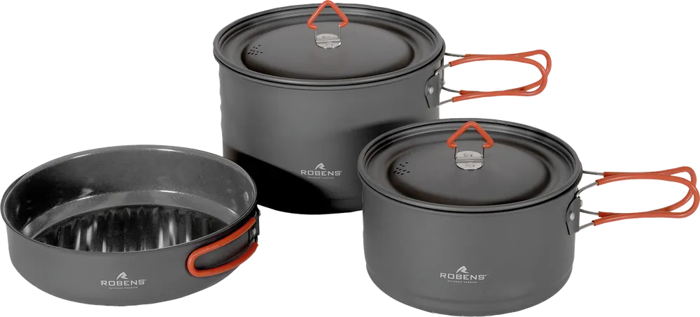 Günstig Robens Basecamp Pro Ceramic Kochset XL 3-tlg.