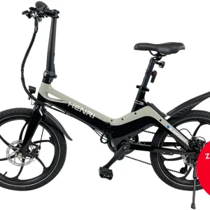 Blaupunkt Henri faltbares E-Bike 20 Zoll 250W schwarz/grau Must-Have