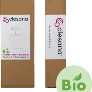 Angebot Clesana Bio Hochbarriere-Folienliner für die wasserlose Verschweiß-Toilette Clesana C1 (2 Stück)