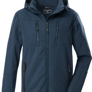 Preisreduziert Killtec KOW 79 Herren Softshell Jacke mit abzippbarer Kapuze