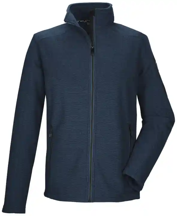 Killtec KOW 75 Herren Fleecejacke mit Stehkragen Echt