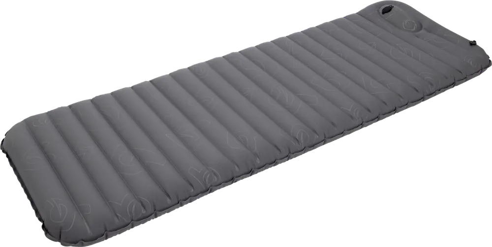 Bo-Camp Flex Luftmatratze mit eingebauter Pumpe 194 x 70 cm Echt