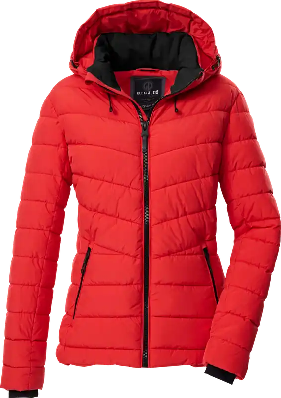 Preis Gesenkt G.I.G.A. DX by killtec GW 32 Damen Funktionsjacke in Daunenoptik mit abzippbarer Kapuze