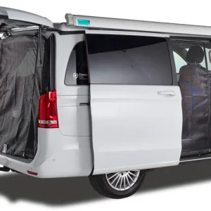 Bestseller Mayr Van Heckmoskitonetz mit Reißverschluss für Mercedes-Benz V-Klasse (ab 2014) / Vito (ab 2014) für Heckklappe elektrisch Maschenweite Fine-mesh