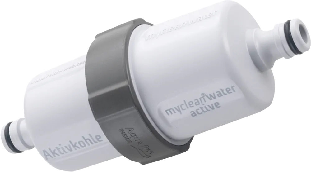 Wochenendangebot Reich myclean water active Frischwasserfilter mit Aktivkohle für Gardena Anschlüsse
