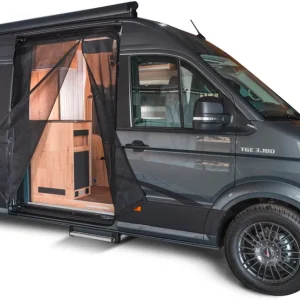 Mayr Van Schiebetürenmoskitonetz mit Reißverschluss geeignet für VW Crafter II / MAN TGE mit Maschenweite Fine-mesh für Beifahrerseite rechts Garantierte Lieferung