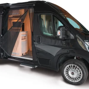 Solange Der Vorrat Reicht Mayr Van Schiebetürenmoskitonetz mit Magnetreißverschluss geeignet für Fahrzeughöhe H2/H3 von Citroën/Fiat/Opel/Peugeot/Toyota mit Maschenweite Fine-mesh für Beifahrerseite rechts