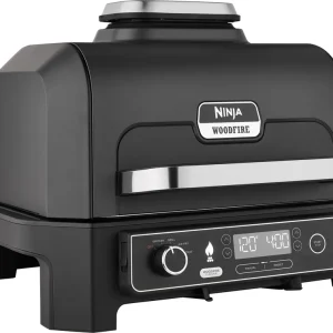 Ninja Woodfire Pro XL 4 in 1 elektrischer Outdoor Grill & Smoker mit Smart Cook System 1700 W Top-Angebot