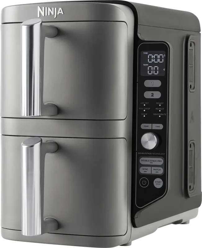 Ninja Double Stack Heißluftfritteuse XL 2 Ebenen 9,5 Liter Angebot