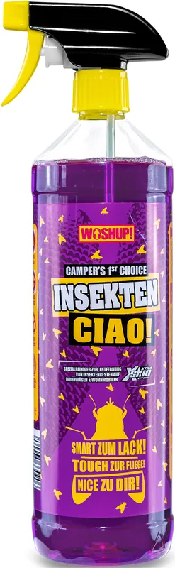 Finale Aktion WOSHUP! Insekten Ciao Insektenentferner Spezialreiniger 1 Liter