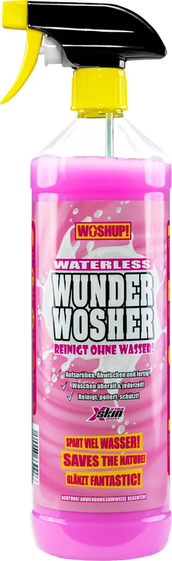 Nur Für Kurze Zeit WOSHUP! Waterless Wunder Wosher Reinigungsmittel ohne Wasser 1 Liter
