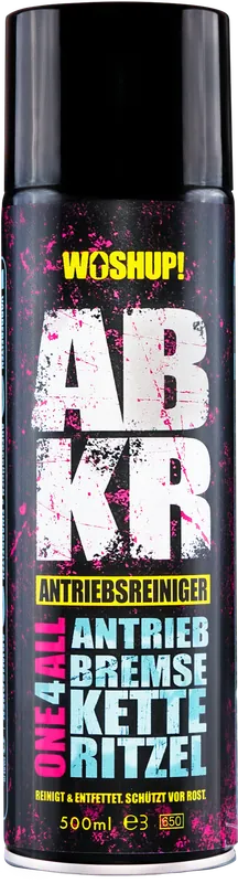 WOSHUP! ABKR Antriebsreinigungsspray für Fahrräder 500 ml Sofort Bestellen
