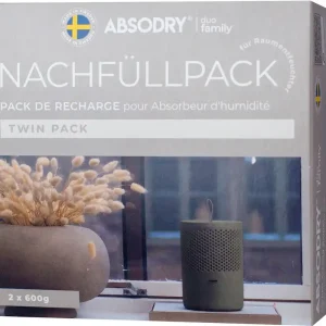 Highlight Absodry Duo Family Nachfüllpackung mit Frischeduft für Series 6 und Hanger mit 2x600 g