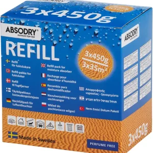 Preisreduziert Absodry Classic Nachfüllbeutel mit 3 x 450 g im Karton