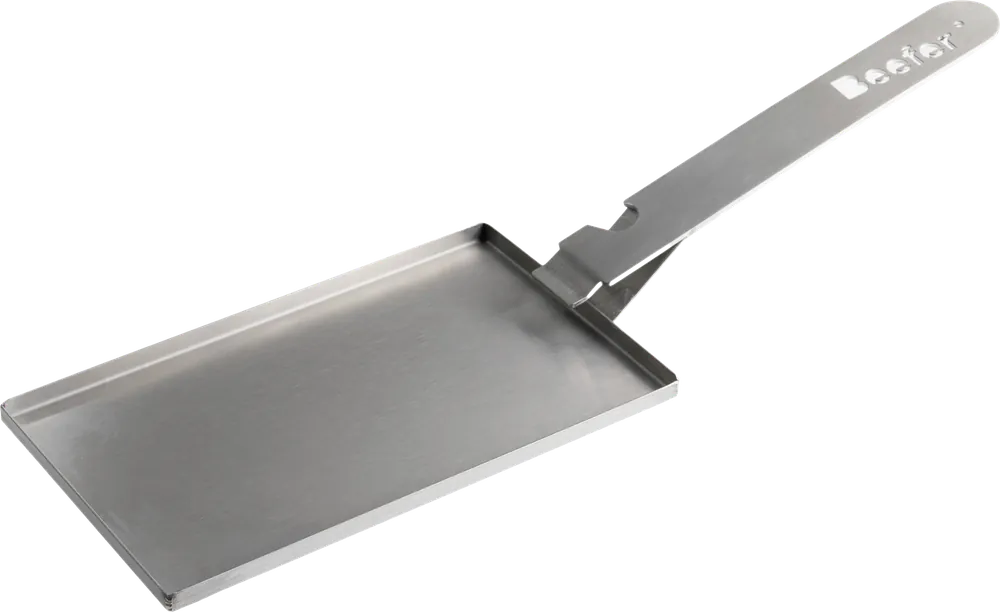Garantierte Lieferung Beefer Grillrostgriff mit Abtropfschale aus Edelstahl für Grill One / Pro / Chef / E-Beefer / Twin Pro 47,5 x 14 x 10 cm