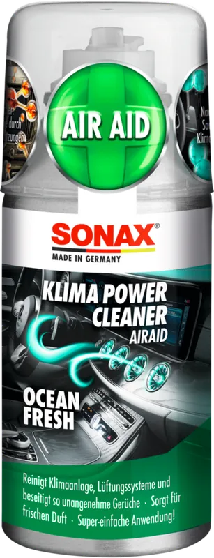 SONAX KlimaPowerCleaner AirAid Klimaanlagenreiniger 100 ml ocean-fresh Preis Gesenkt