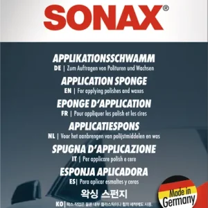 Günstig SONAX Applikationsschwamm für gründliche Fahrzeugpflege